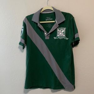 Universal Studios Harry Potter Slytherin Quidditch Polo Shirt Women’s